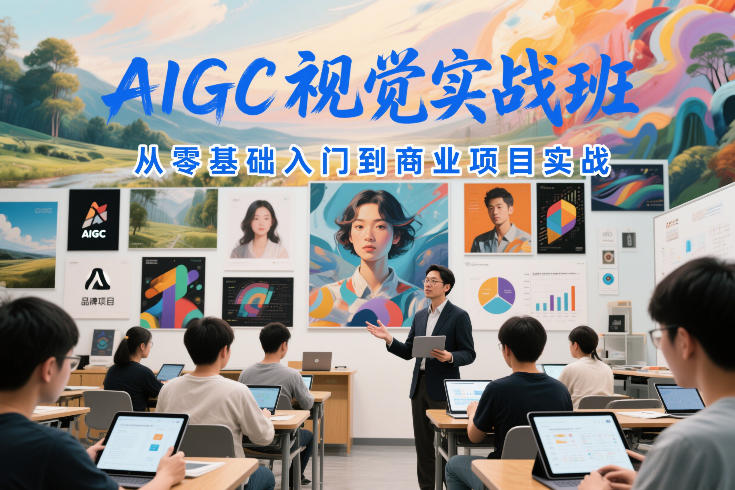 AIGC视觉实战班，从零基础入门到商业项目实战-易得个人分享