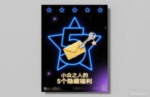 付费文章：小众之人的5个隐藏福利-易得个人分享