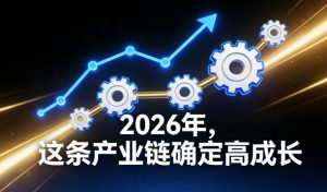 付费文章：2026年，这条产业链确定高成长-易得个人分享