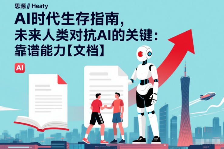 AI时代生存指南，未来人类对抗AI的关键：靠谱能力【文档】-易得个人分享